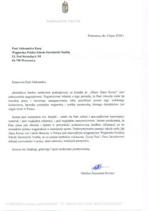 list od Ambasady